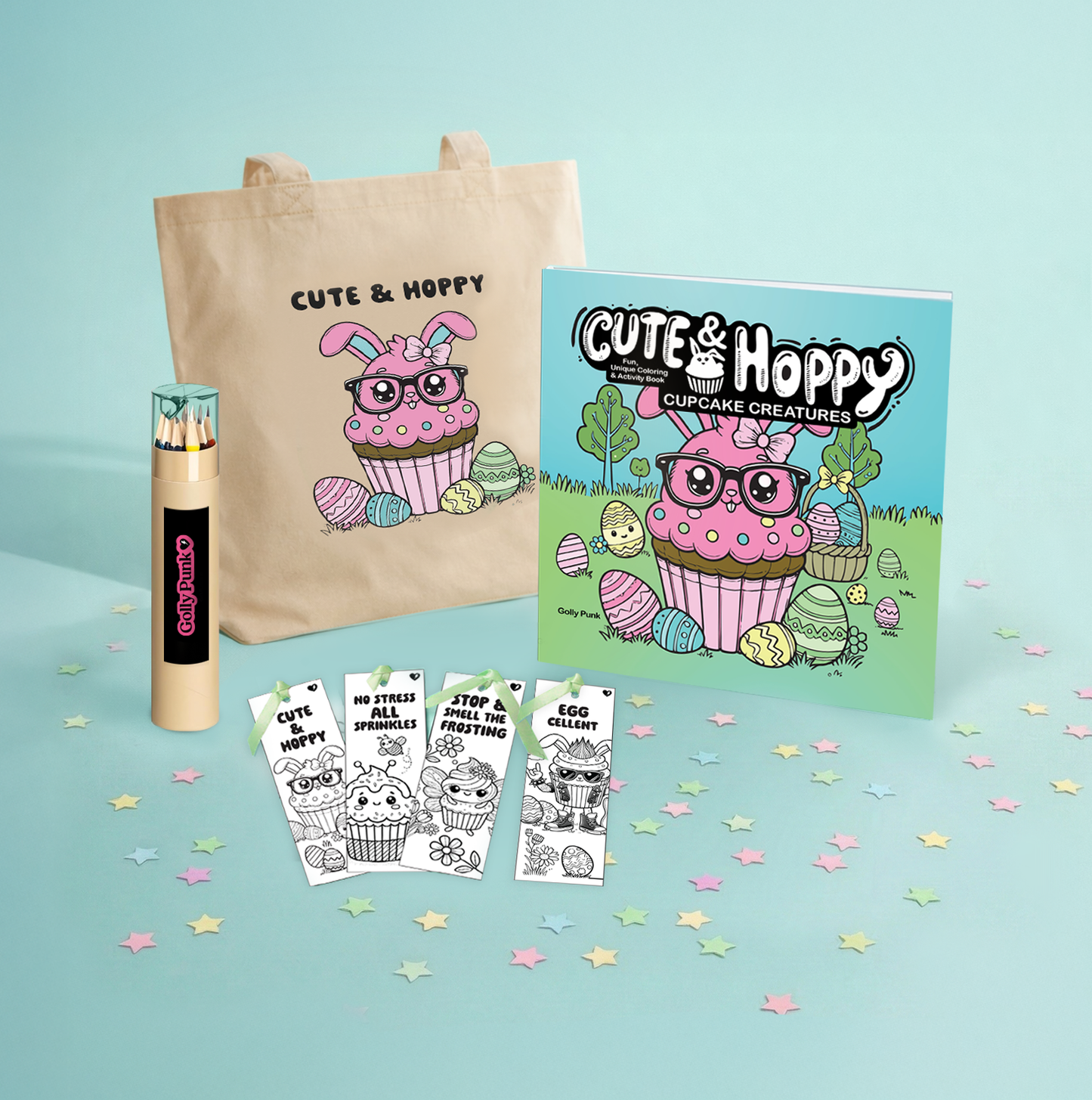 Bundle: Cute & Hoppy Spring Coloring Bundle, Limited Availability! Order by March 28
